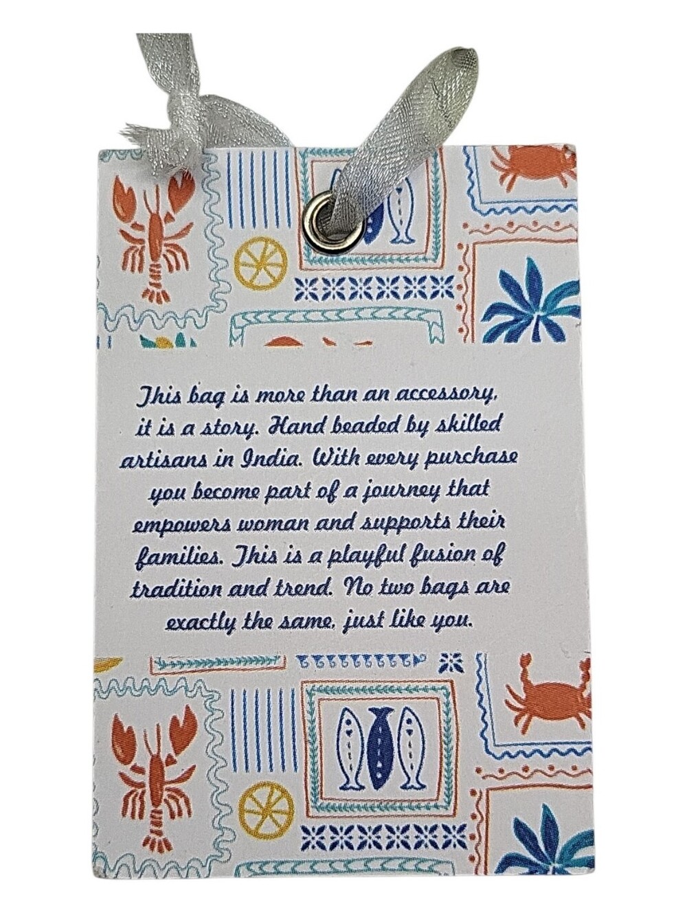Viral beaded Lobster Ocean Fish Hearts Summer Sea Life Motif Shoulder Bag w/Mini - Picture 11 of 11
